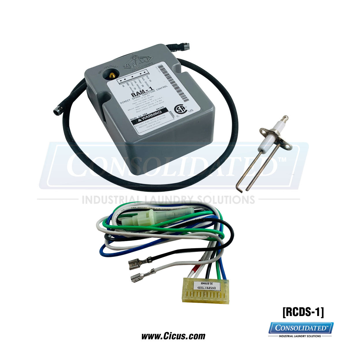 Alliance Laundry Systems Electronic Ignition Kit - 120v [RCDS-1]