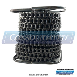 #40 Roller Chain - 50 Foot Spool [RMK40RIV50FT] - Front View