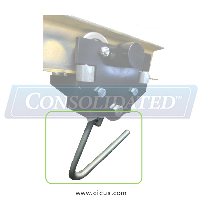 SC100-SHK – Speed Check Trolley Replacement Hook, Single