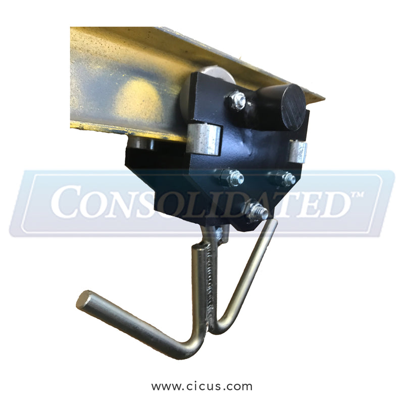 SC100-T-PL – Speed Check Replacement Trolley, Double Hook Parallel 600 lb