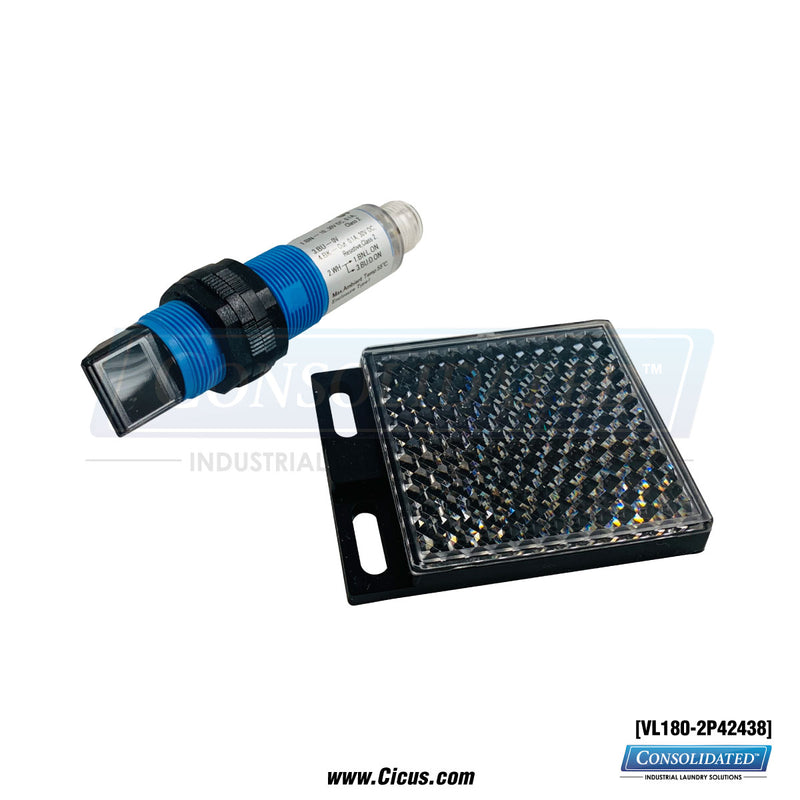 SICK Cylindrical Photoelectric Sensor, V180-2 – VL180-2P42438
