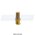 GA Braun Muffler, 1/2" NPT Brass – Y012000002
