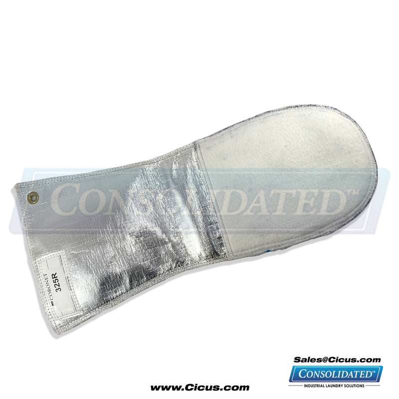 Coronet Hot Head Kleen Mitt 352R, heat-resistant outer shell, open view