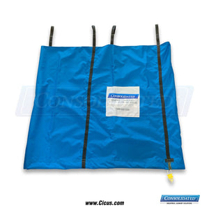 54" x 100" CIC Ultra Nylon Industrial Laundry Transport Sling Bag